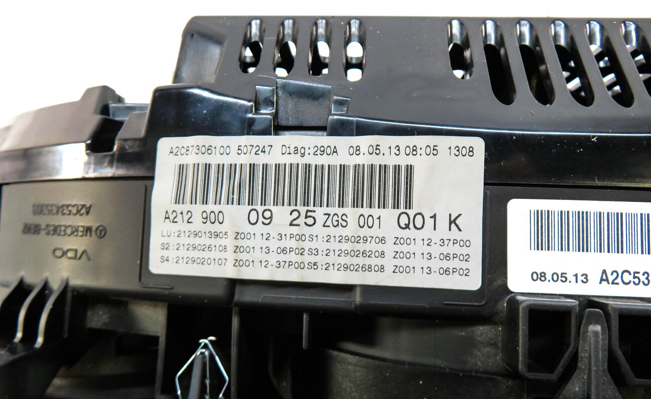 Thumbnail 10: 2014 MERCEDES E-CLASS (A207 C207 W207 W212) SPEEDOMETER GAUGE CLUSTER (199k)