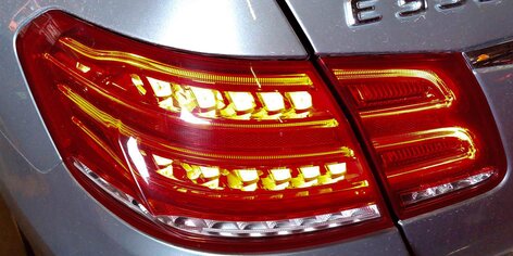 Thumbnail 2: 14-16 MERCEDES E-CLASS SEDAN W212 REAR LEFT INNER LED TAILLIGHT TAIL LIGHT LAMP