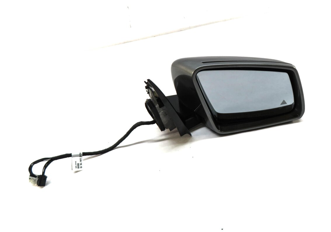 Thumbnail 4: 11-14 MERCEDES E300 E350 E550 (W212) RIGHT HEAT BLIND SPOT DOOR MIRROR (SILVER)