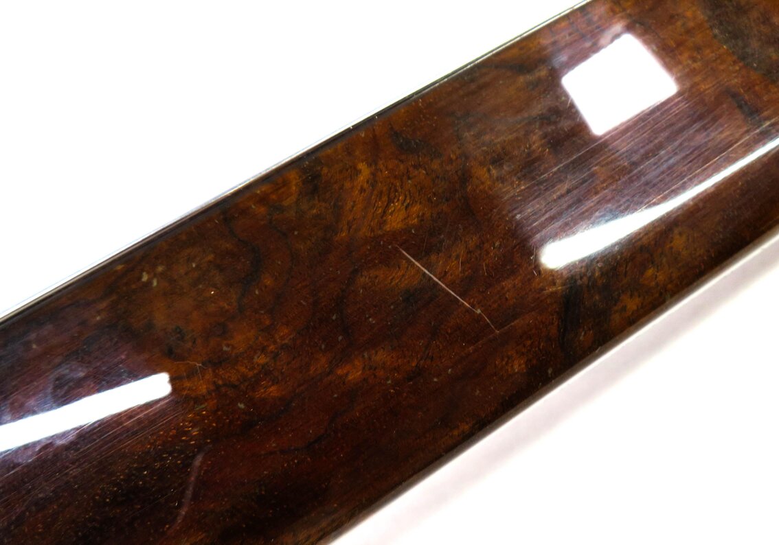 Thumbnail 2: 2014 MERCEDES E350 (W212) DASH DOOR CONSOLE WOOD GRAIN TRIM SET (WALNUT VENEER)