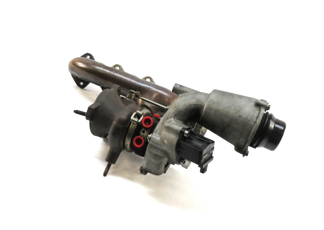 Thumbnail 1: 12-15 MERCEDES BENZ C250 SLK250 (W204 R172) 1.8L M271 TURBO ENGINE TURBOCHARGER