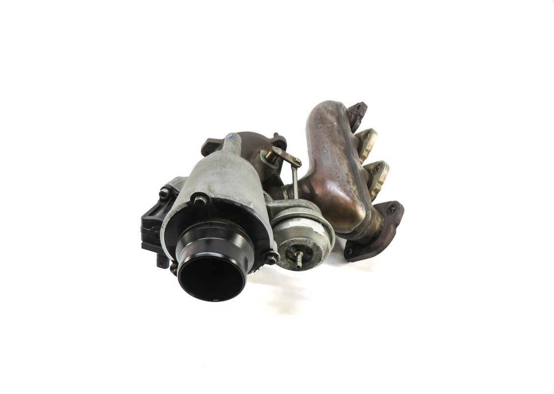 Thumbnail 3: 12-15 MERCEDES BENZ C250 SLK250 (W204 R172) 1.8L M271 TURBO ENGINE TURBOCHARGER