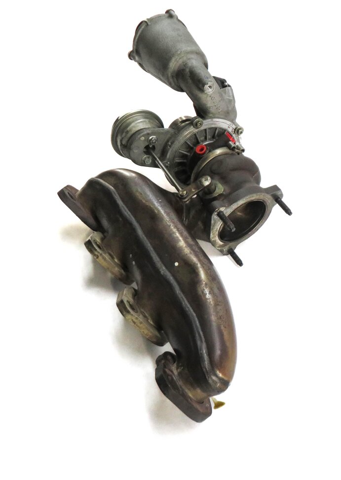 Thumbnail 5: 12-15 MERCEDES BENZ C250 SLK250 (W204 R172) 1.8L M271 TURBO ENGINE TURBOCHARGER