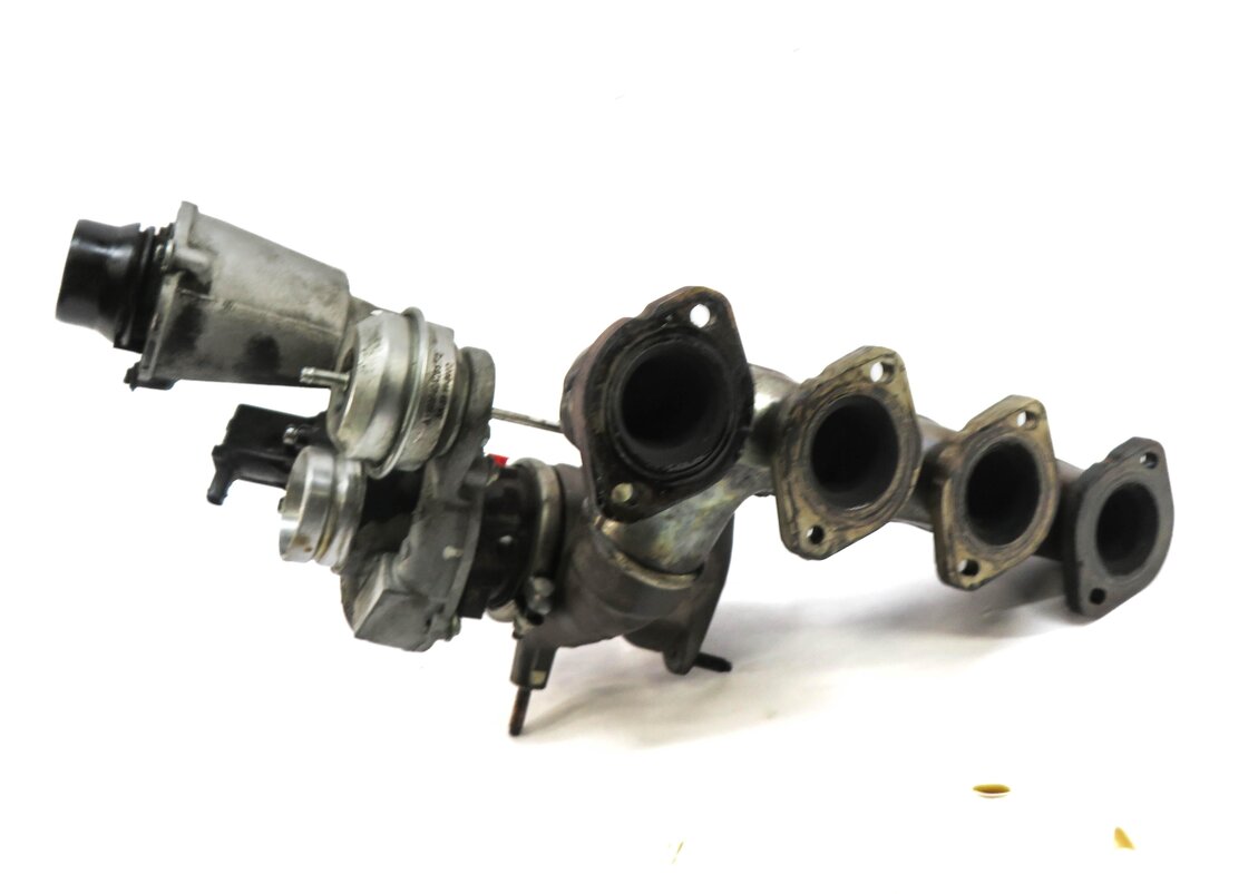 Thumbnail 6: 12-15 MERCEDES BENZ C250 SLK250 (W204 R172) 1.8L M271 TURBO ENGINE TURBOCHARGER