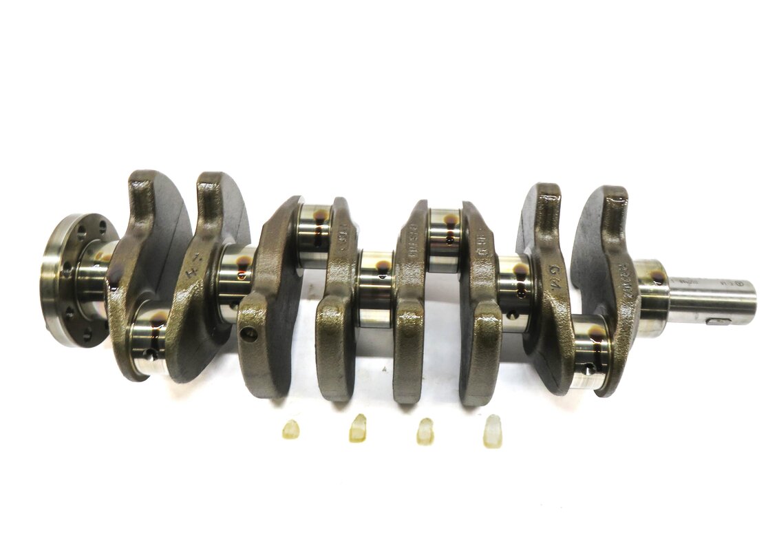 Thumbnail 3: 2012 MERCEDES C250 (W204) 1.8L M271 TURBO ENGINE CRANKSHAFT CRANK SHAFT ASSEMBLY