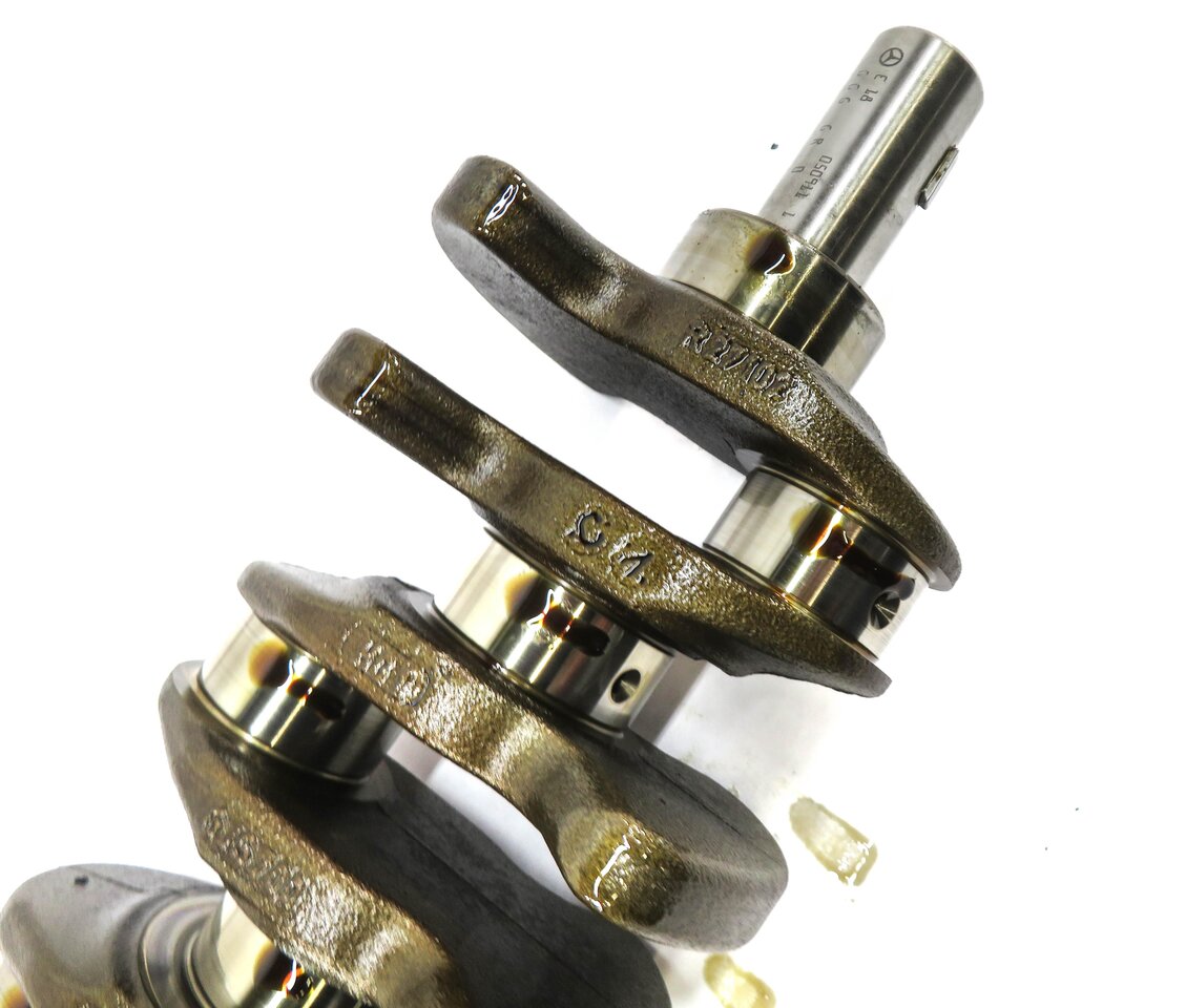 Thumbnail 4: 2012 MERCEDES C250 (W204) 1.8L M271 TURBO ENGINE CRANKSHAFT CRANK SHAFT ASSEMBLY