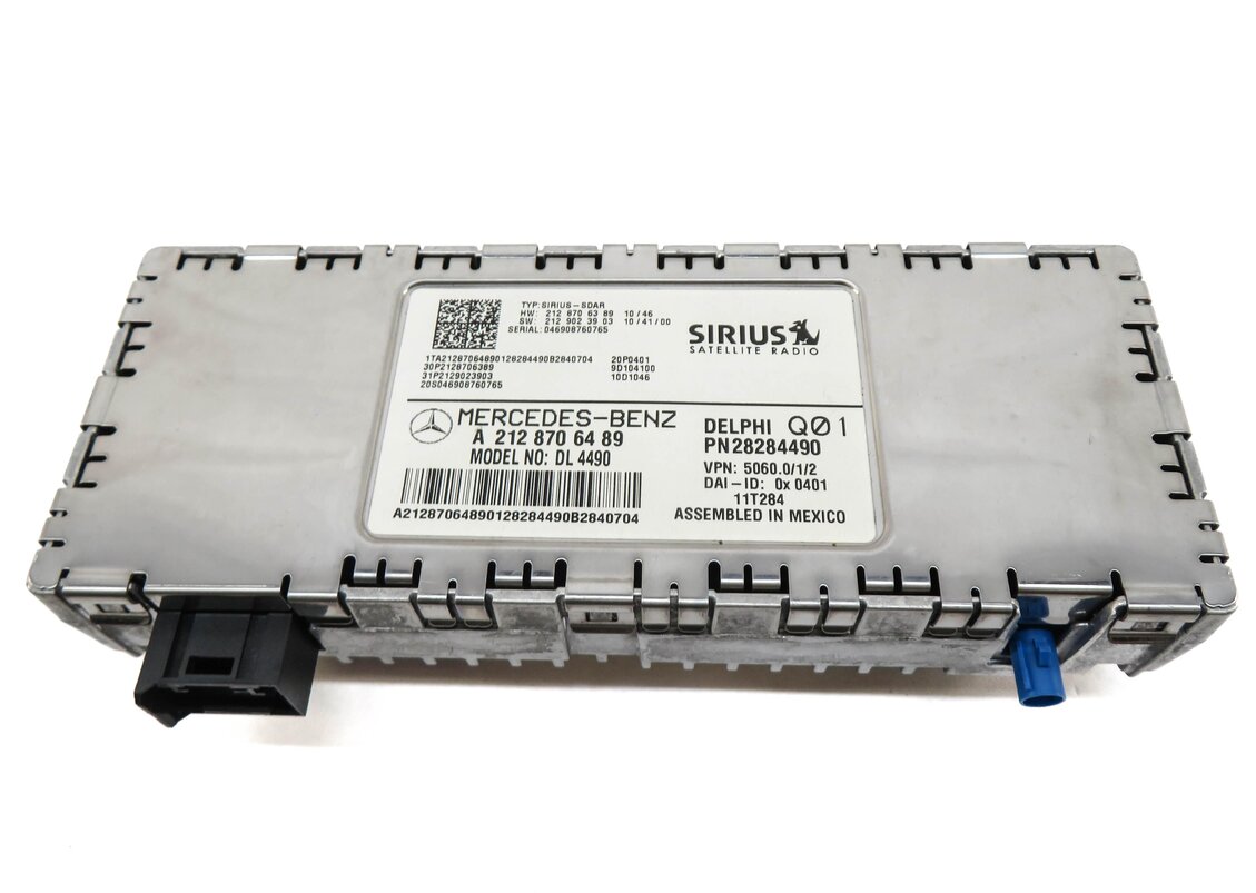 Thumbnail 2: 2010-2016 MERCEDES B C E ML SL CLS (W204 W166 W212 X204) SIRIUS SATELLITE MODULE