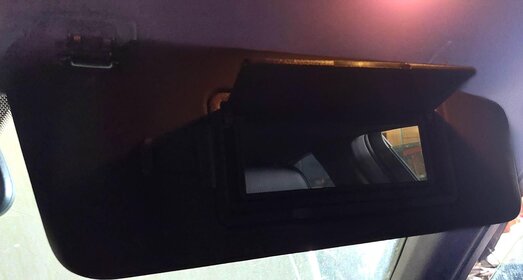 Thumbnail 3: 2008-2014 MERCEDES BENZ C-CLASS (W204) FRONT LEFT & RIGHT SUNVISOR SET (BLACK)