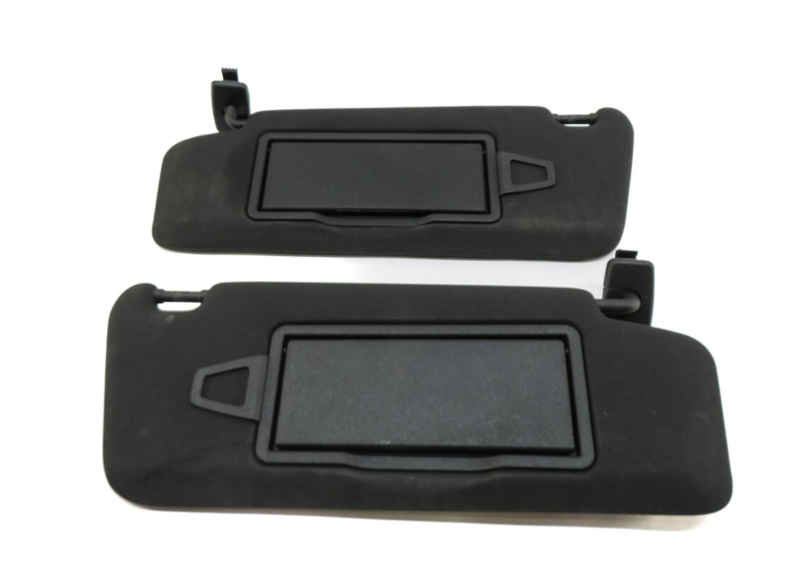 Thumbnail 4: 2008-2014 MERCEDES BENZ C-CLASS (W204) FRONT LEFT & RIGHT SUNVISOR SET (BLACK)