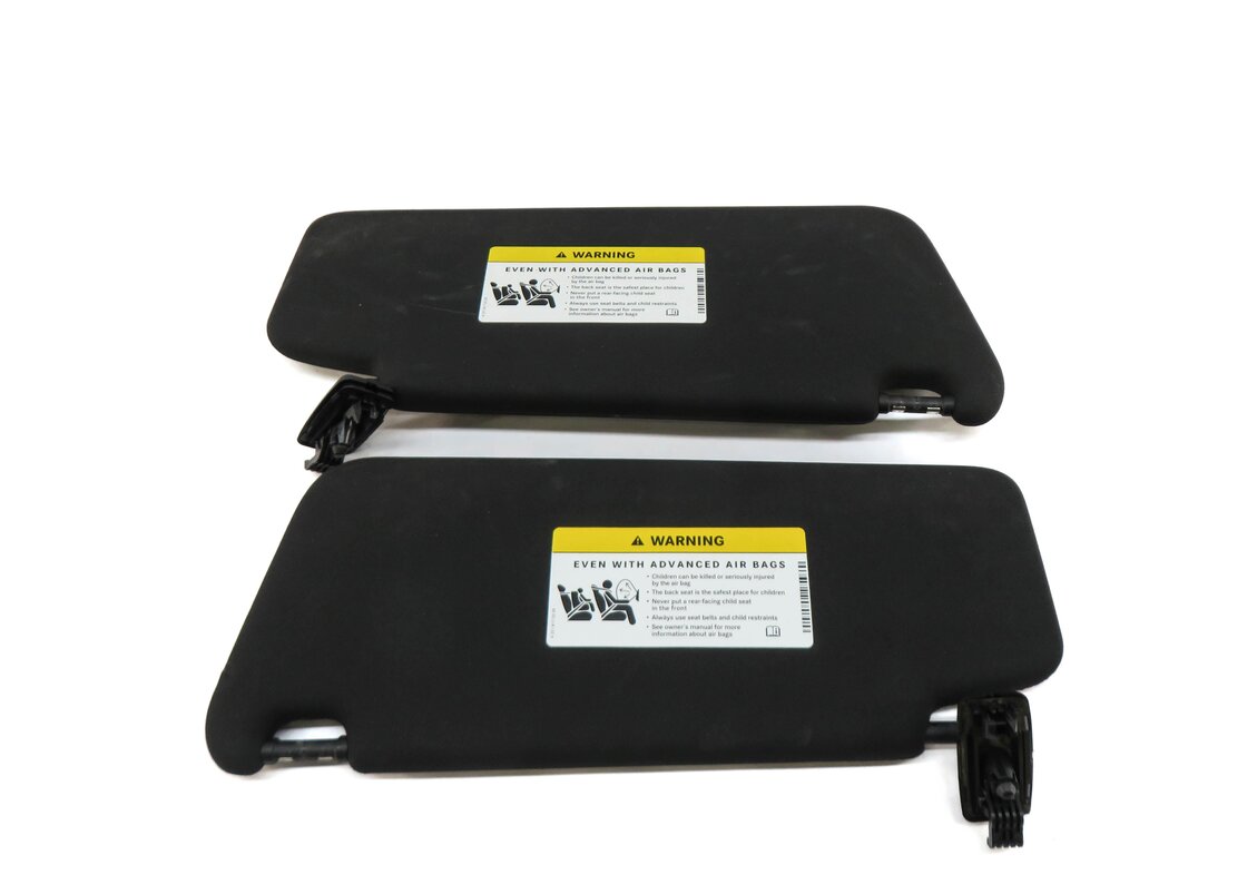 Thumbnail 6: 2008-2014 MERCEDES BENZ C-CLASS (W204) FRONT LEFT & RIGHT SUNVISOR SET (BLACK)