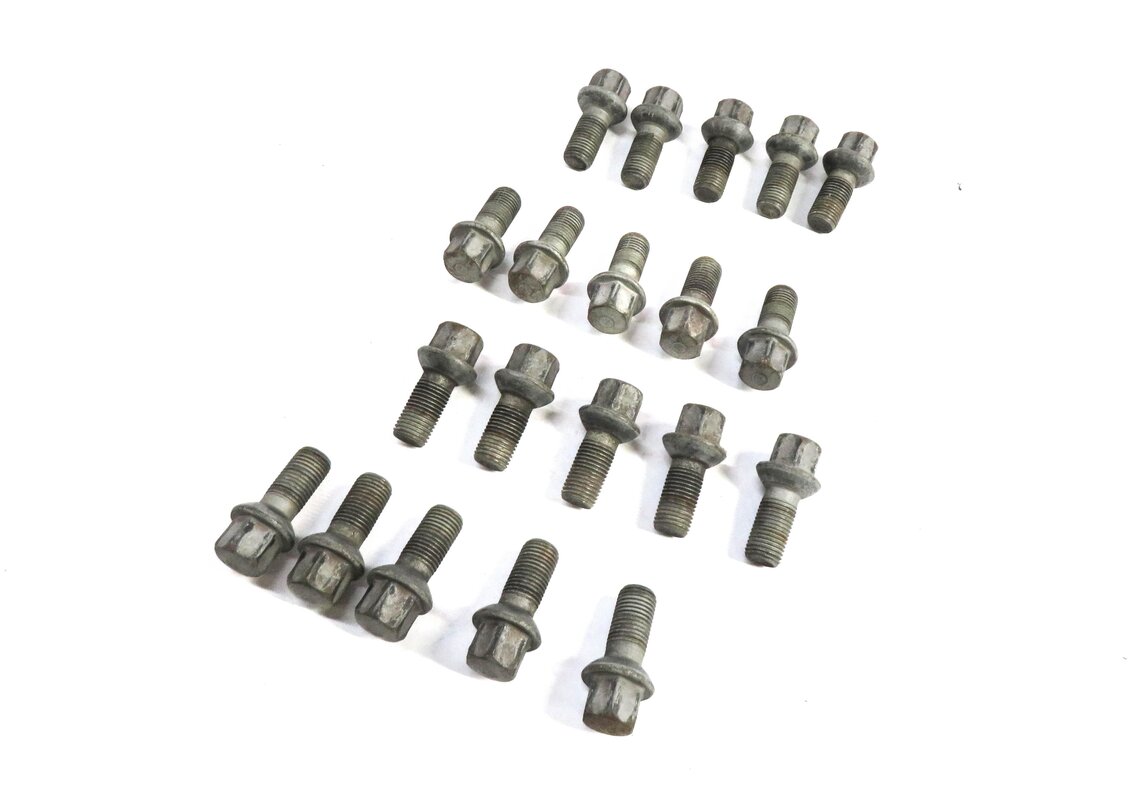 2012 MERCEDES C250 (W204) LUG NUT WHEEL BOLT STUD SET-20