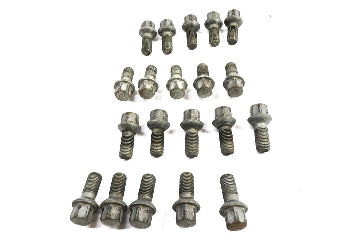 Thumbnail 2: 2012 MERCEDES C250 (W204) LUG NUT WHEEL BOLT STUD SET-20