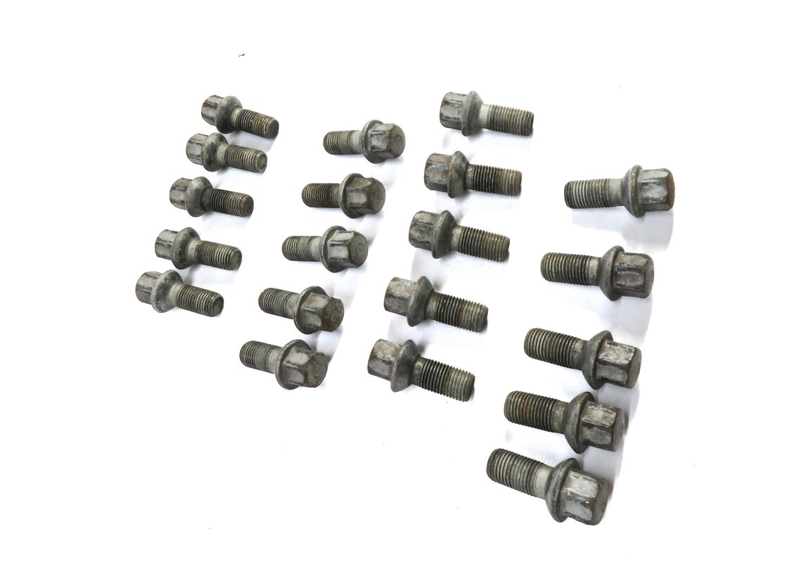 Thumbnail 3: 2012 MERCEDES C250 (W204) LUG NUT WHEEL BOLT STUD SET-20