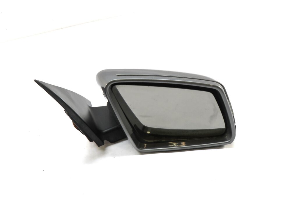12-14 MERCEDES C-CLASS (W204) RIGHT HEATED AUTODIM MEMORY DOOR MIRROR (SILVER)