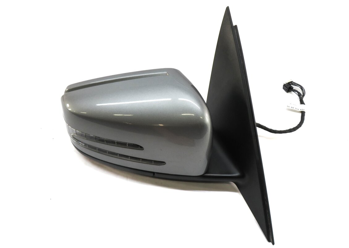 Thumbnail 5: 12-14 MERCEDES C-CLASS (W204) RIGHT HEATED AUTODIM MEMORY DOOR MIRROR (SILVER)