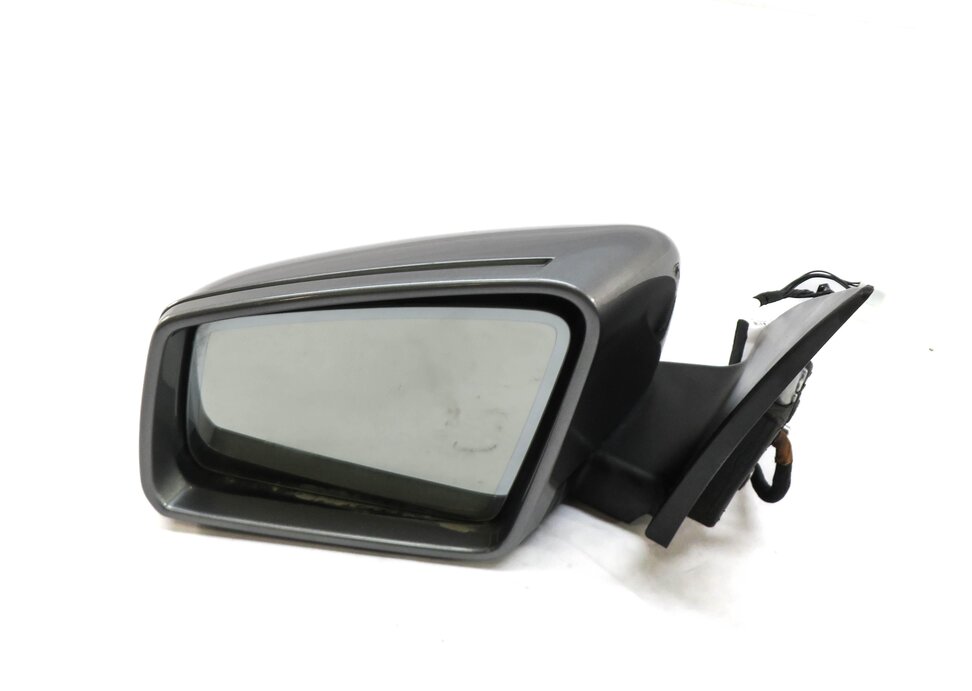 Thumbnail 3: 12-14 MERCEDES C250 (W204) LEFT DRIVER HEATED AUTODIM MEMORY DOOR MIRROR SILVER