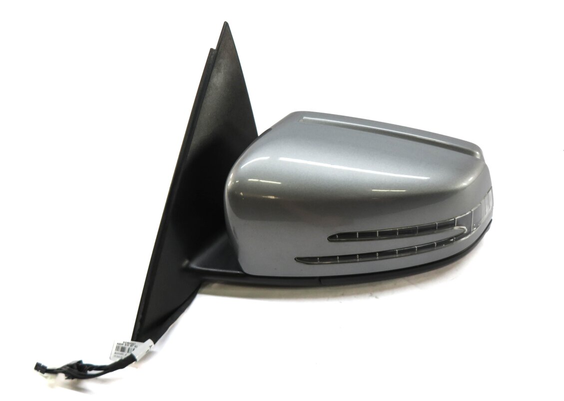 Thumbnail 5: 12-14 MERCEDES C250 (W204) LEFT DRIVER HEATED AUTODIM MEMORY DOOR MIRROR SILVER