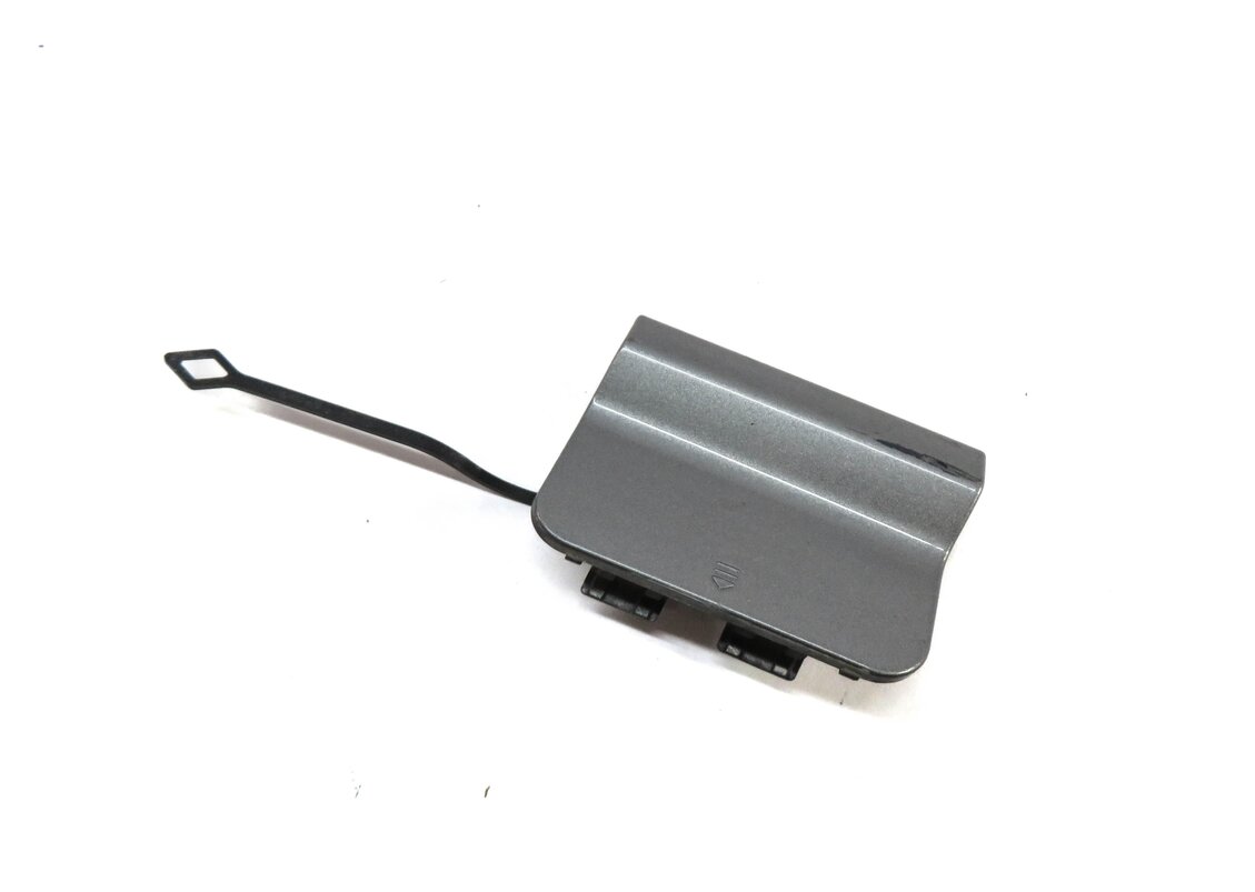 2012 MERCEDES C250 (W204) REAR TOWING EYE TOW HOOK COVER TRIM (PALLADIUM SILVER)