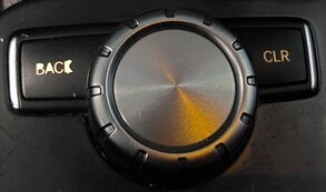 Thumbnail 2: 2012-2015 MERCEDES C E GLK (W204 W212 X204) RADIO NAVIGATION COMMAND SWITCH KNOB
