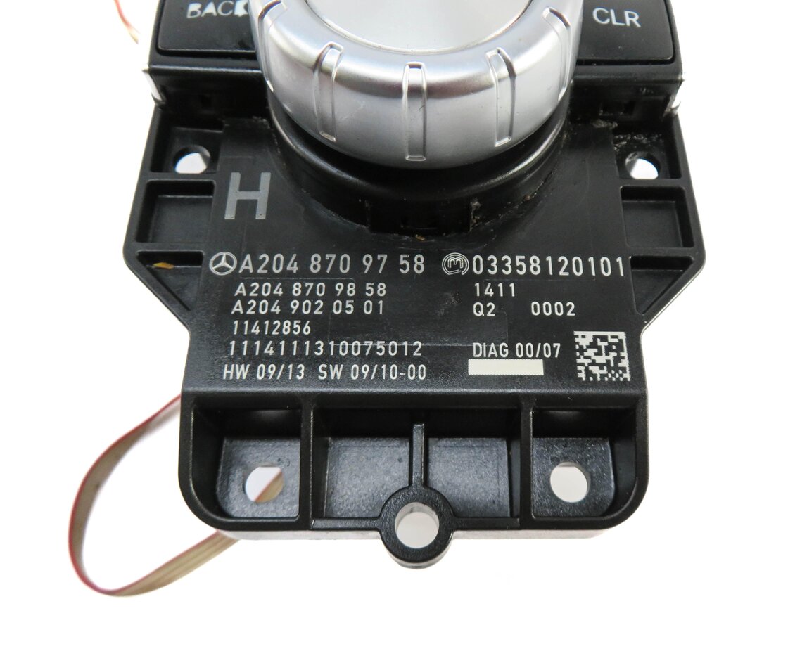 Thumbnail 6: 2012-2015 MERCEDES C E GLK (W204 W212 X204) RADIO NAVIGATION COMMAND SWITCH KNOB