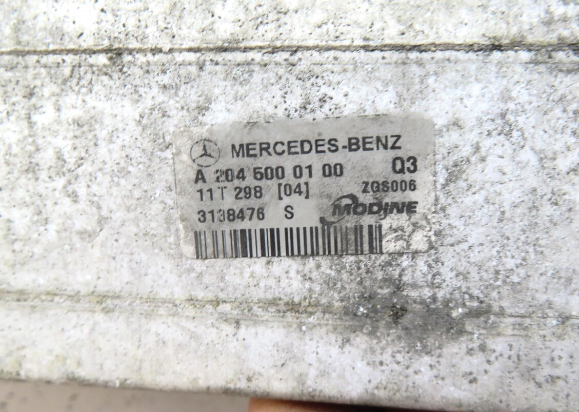 Thumbnail 6: 2012-2015 MERCEDES C250 SLK250 (W204 R172) 1.8L TURBO ENGINE INTERCOOLER