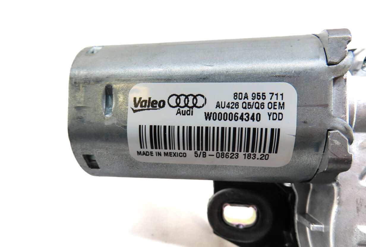 Thumbnail 4: 2018-2020 AUDI Q5 SQ5 (FY 80A) REAR HATCH TRUNK GATE WINDOW WIPER MOTOR