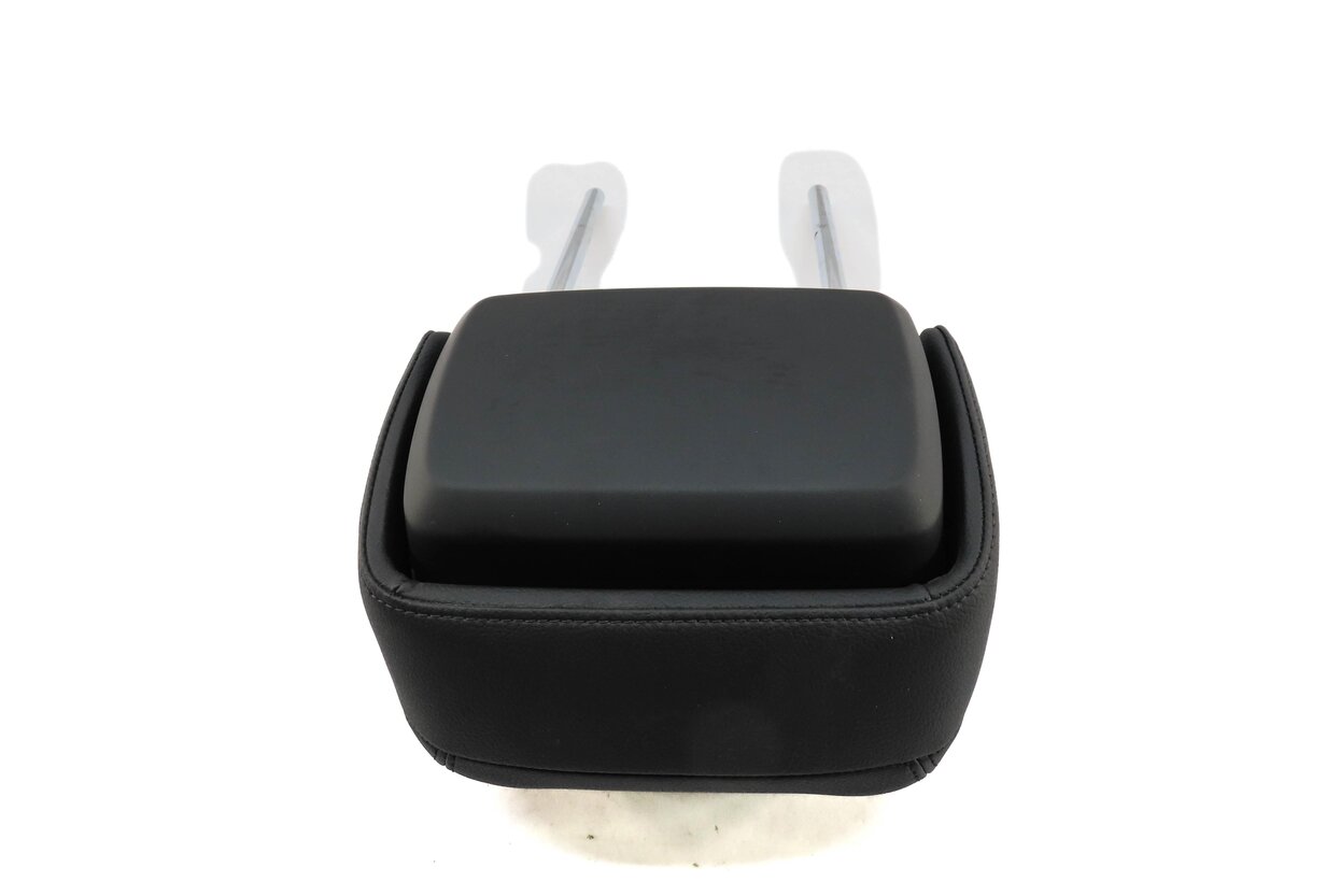 Thumbnail 4: 18-20 AUDI Q5 SQ5 (FY 80A) FRONT RIGHT PASSENGER SEAT HEADREST (BLACK LEATHER)