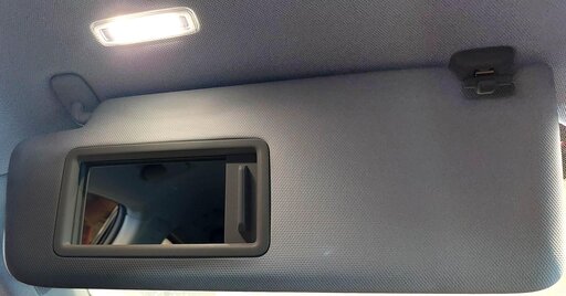 Thumbnail 2: 2017-2021 AUDI Q5 SQ5 (FY 80A) FRONT LEFT & RIGHT SUNVISOR SHADE SET-2 (GRAY)