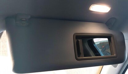 Thumbnail 3: 2017-2021 AUDI Q5 SQ5 (FY 80A) FRONT LEFT & RIGHT SUNVISOR SHADE SET-2 (GRAY)