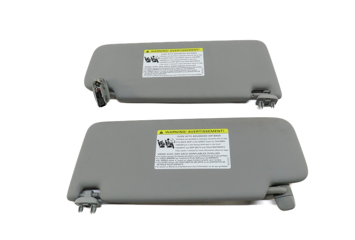 Thumbnail 6: 2017-2021 AUDI Q5 SQ5 (FY 80A) FRONT LEFT & RIGHT SUNVISOR SHADE SET-2 (GRAY)