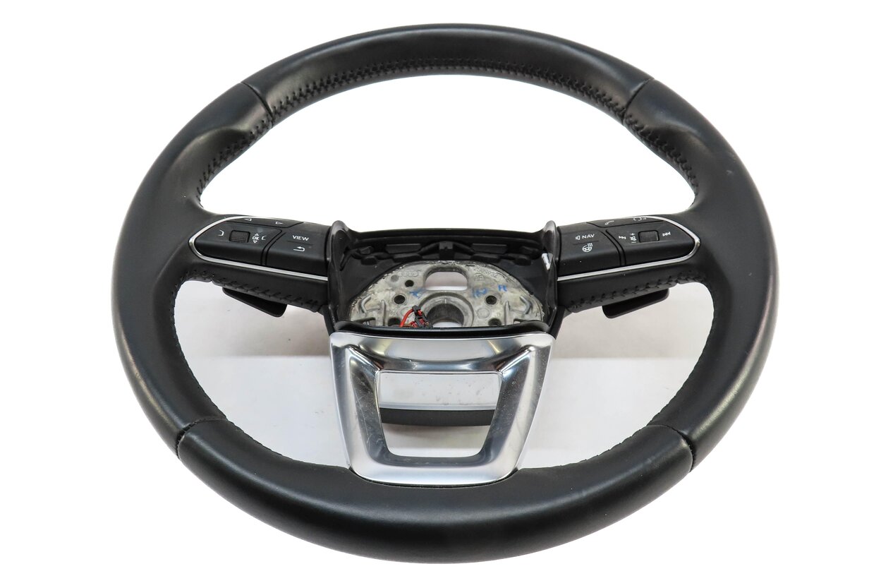 Thumbnail 4: 2018-2020 AUDI Q5 SQ5 (FY 80A) DRIVER 3-SPOKE HEATED STEERING WHEEL w/ PADDLES