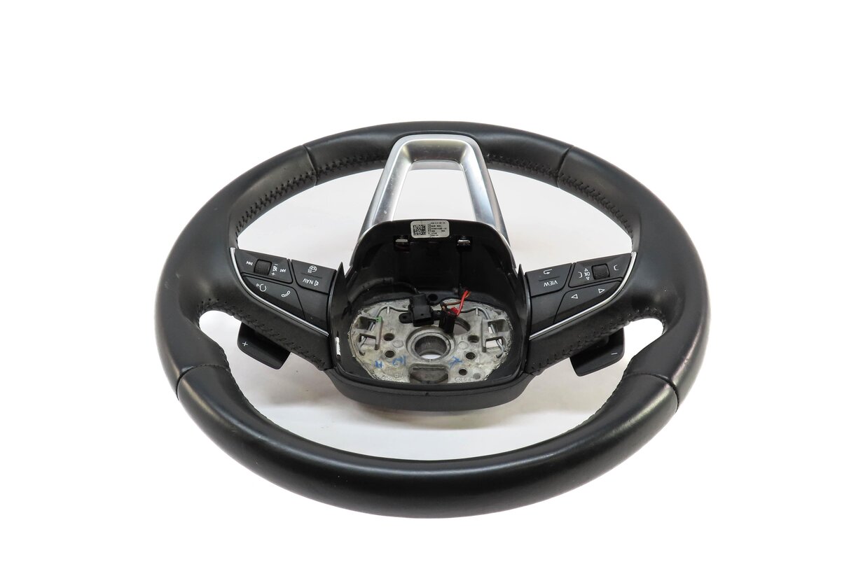 Thumbnail 5: 2018-2020 AUDI Q5 SQ5 (FY 80A) DRIVER 3-SPOKE HEATED STEERING WHEEL w/ PADDLES