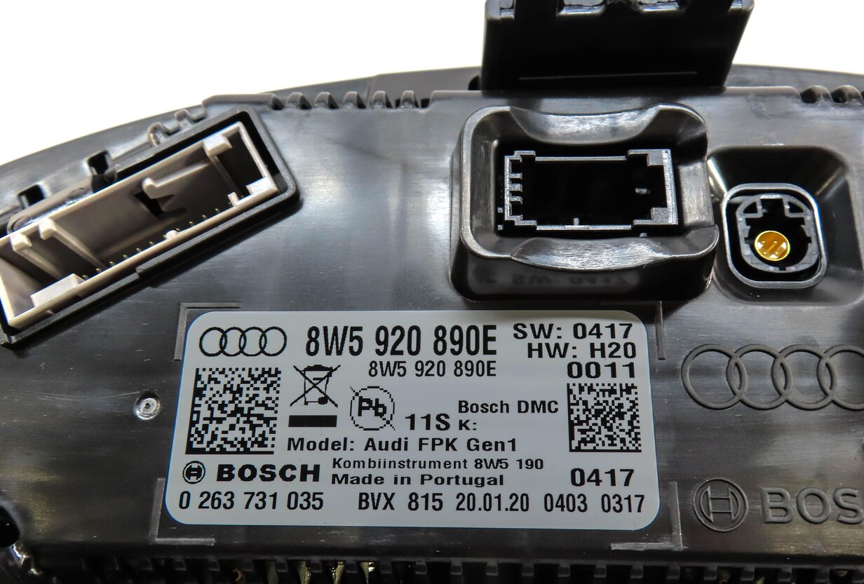 Thumbnail 11: 2018-2020 AUDI Q5 (FY 80A) 2.0L DJYA ENGINE ECM BCM IMMOBILIZER MODULE KEY SET-5