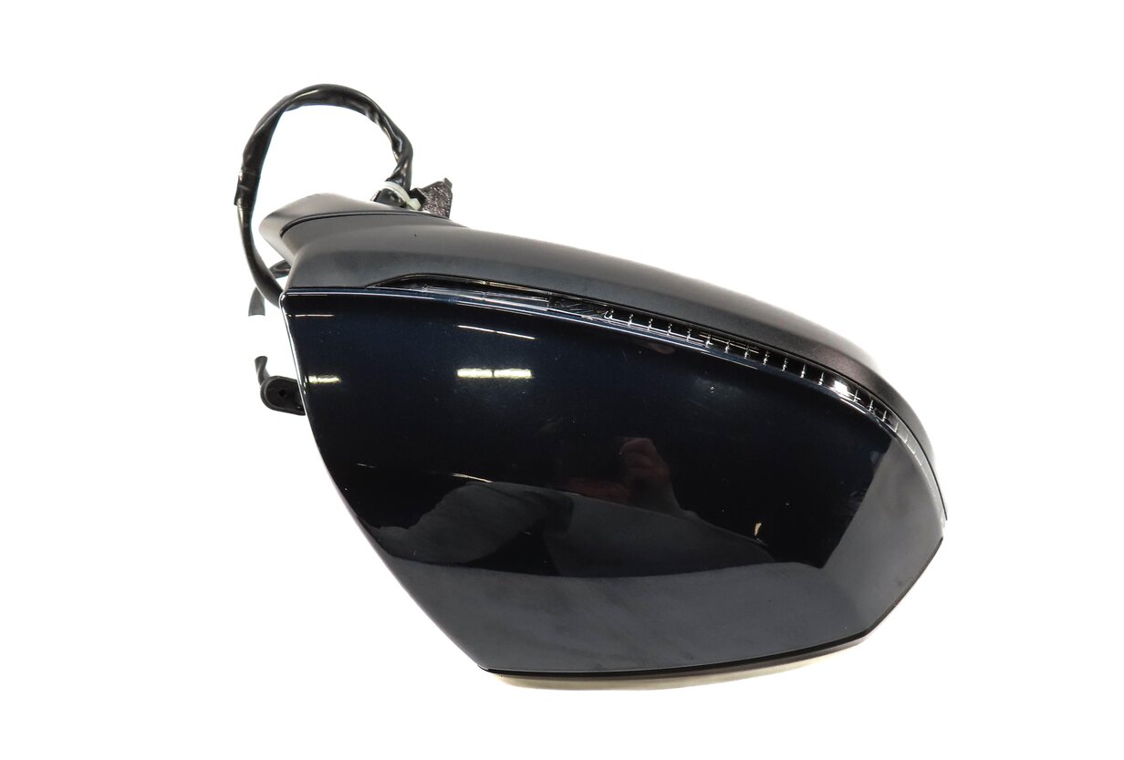 Thumbnail 5: 2018-2023 AUDI Q5 (FY 80A) RIGHT P-FOLD AUTODIM BLIND SPOT DOOR MIRROR (BLUE)