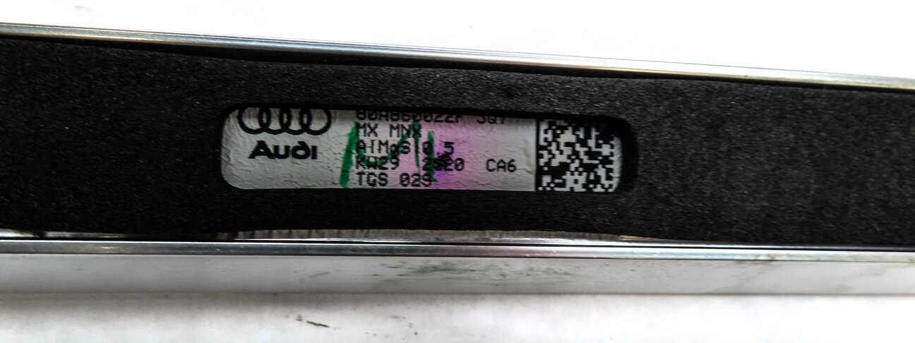 Thumbnail 5: 2020 AUDI Q5 (FY 80A) LEFT & RIGHT ROOF RACK RAIL SET-2 (CHROME)