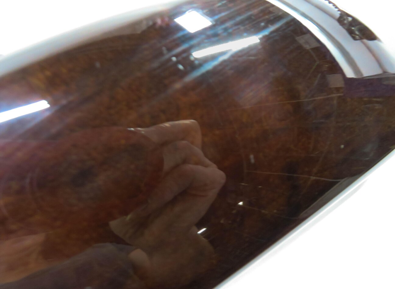 Thumbnail 19: 2014 BMW 328i (F30) DASH DOOR CONSOLE WOOD GRAIN TRIM PANEL SET (BURR WALNUT)