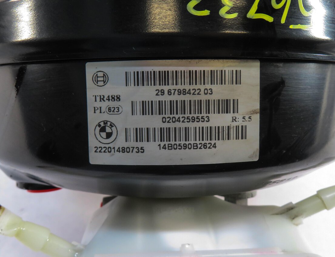 Thumbnail 4: 13-20 BMW 2 3 4 SERIES (F22 F30 F32 F34) POWER BRAKE BOOSTER w/ MASTER CYLINDER