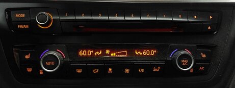 Thumbnail 2: 12-14 BMW 3 4 (F30 F32) FRONT TEMPERATURE A/C HEATER HEATED SEAT CLIMATE CONTROL