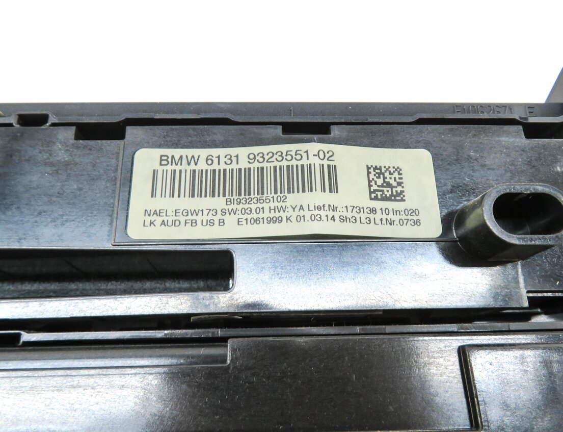 Thumbnail 6: 12-14 BMW 3 4 (F30 F32) FRONT TEMPERATURE A/C HEATER HEATED SEAT CLIMATE CONTROL