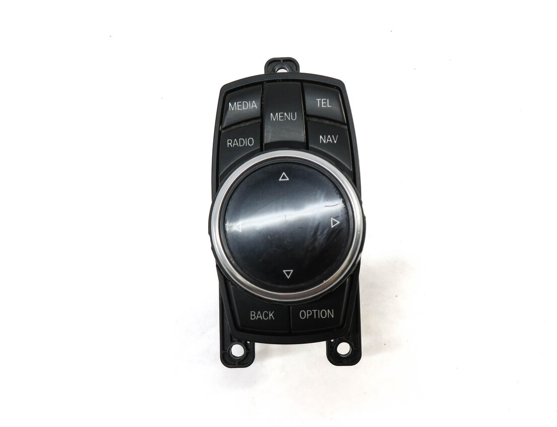 Thumbnail 3: 12-20 BMW 2 3 4 SERIES (F22 F30 F32 F34) STEREO NAVIGATION i-DRIVE SWITCH KNOB