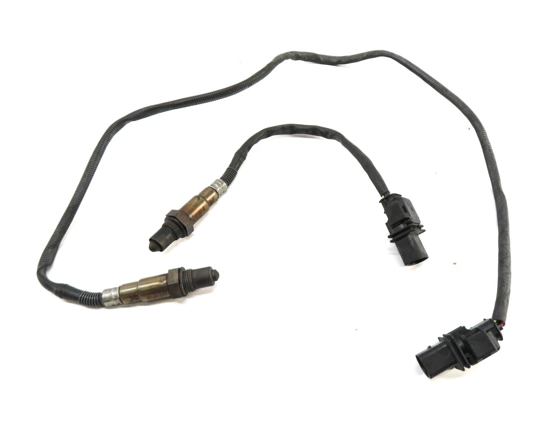 Thumbnail 2: 2014 BMW 328i (F30) 2.0L N47T DIESEL ENGINE OXYGEN LAMBDA PROBE SENSOR SET-2