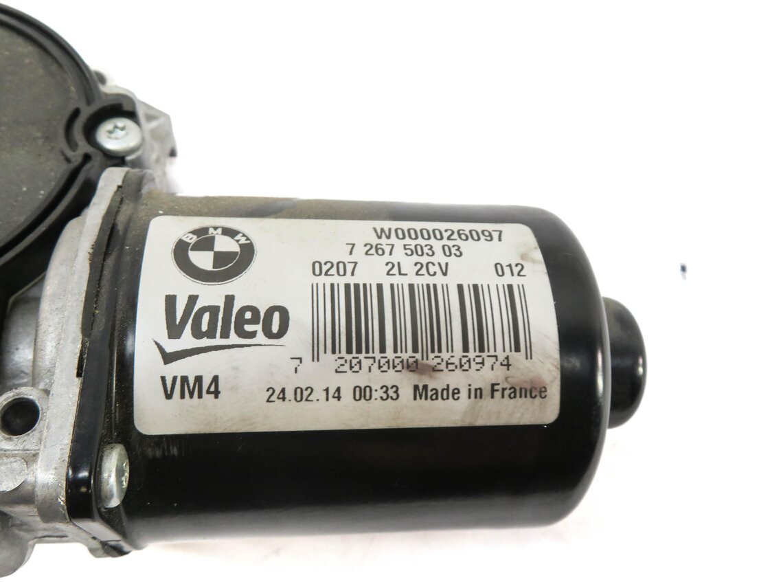 Thumbnail 4: 2012-2019 BMW 3 / 4 SERIES (F30 F31 F32 F33 F34) FRONT WINDSHIELD WIPER MOTOR