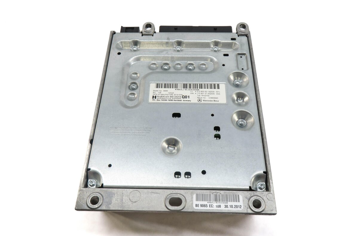 Thumbnail 3: 2012-2015 MERCEDES C E G GLK CLASS (W204 W212 X204 X463) BECKER AUDIO AMPLIFIER