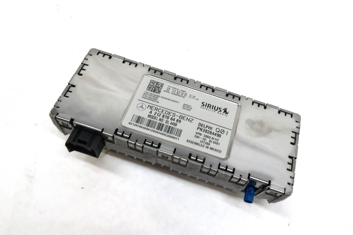 2010-2016 MERCEDES B C E ML SL CLS (W204 W166 W212 X204) SIRIUS SATELLITE MODULE