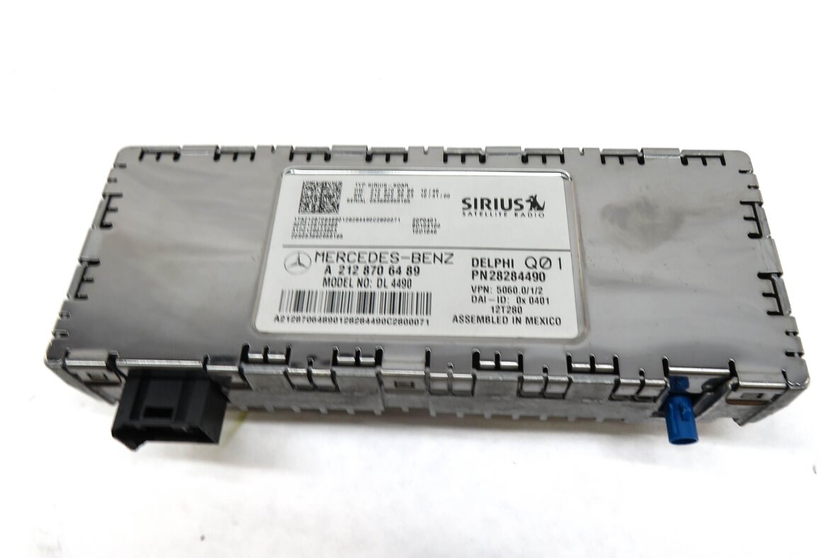 Thumbnail 2: 2010-2016 MERCEDES B C E ML SL CLS (W204 W166 W212 X204) SIRIUS SATELLITE MODULE