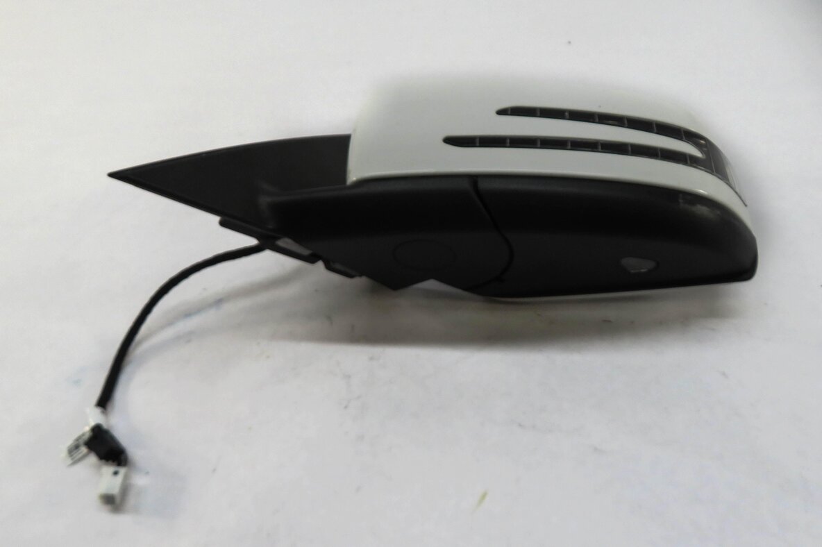 Thumbnail 6: 12-14 MERCEDES C250 (W204) LEFT DRIVER HEATED AUTODIM MEMORY DOOR MIRROR (WHITE)