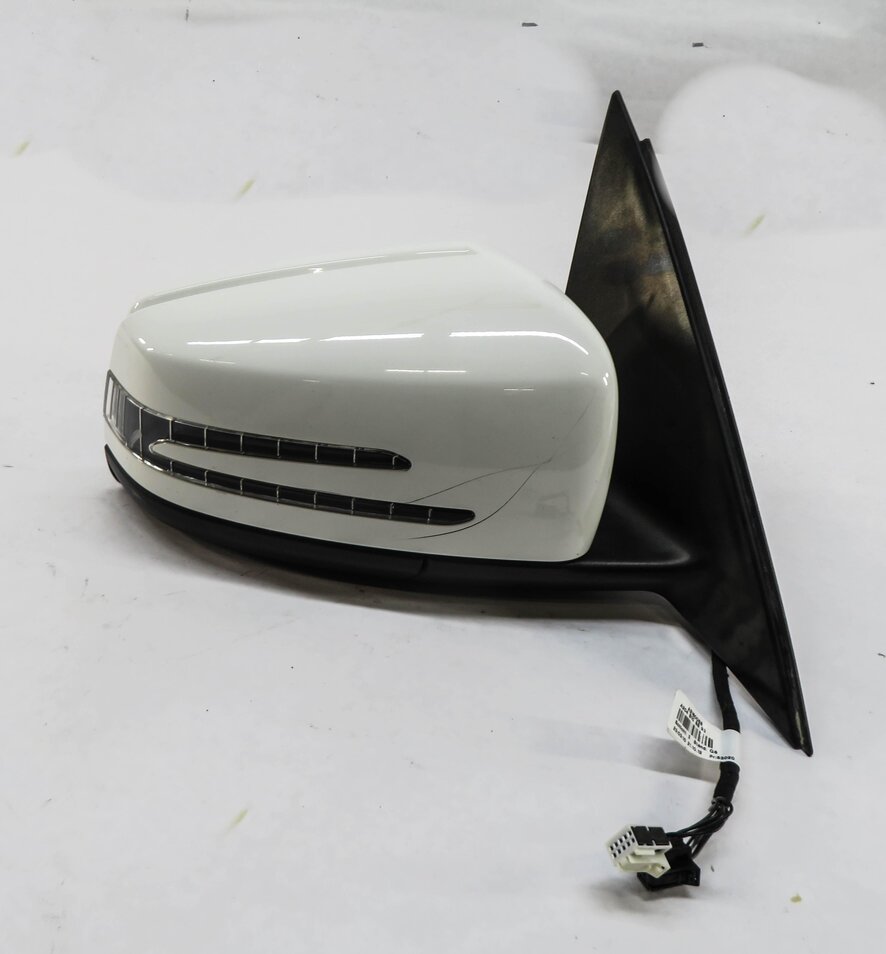 Thumbnail 5: 12-14 MERCEDES C-CLASS (W204) RIGHT HEATED AUTODIM MEMORY DOOR MIRROR (WHITE)