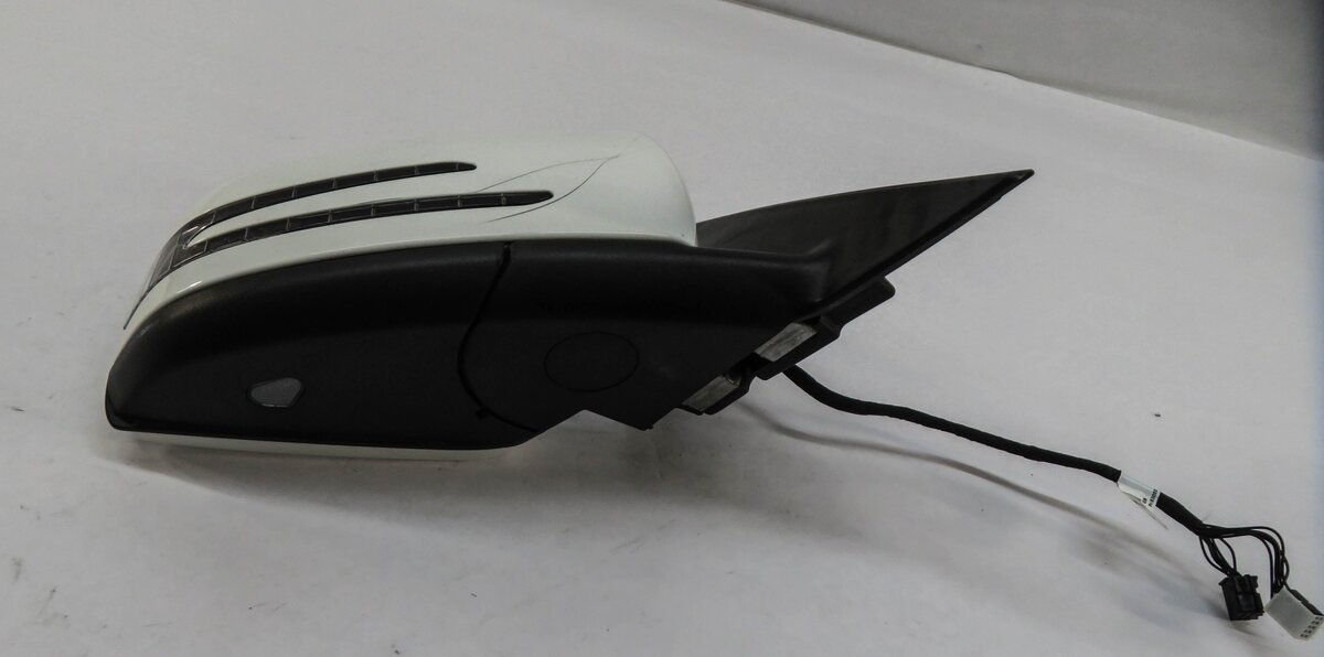 Thumbnail 6: 12-14 MERCEDES C-CLASS (W204) RIGHT HEATED AUTODIM MEMORY DOOR MIRROR (WHITE)