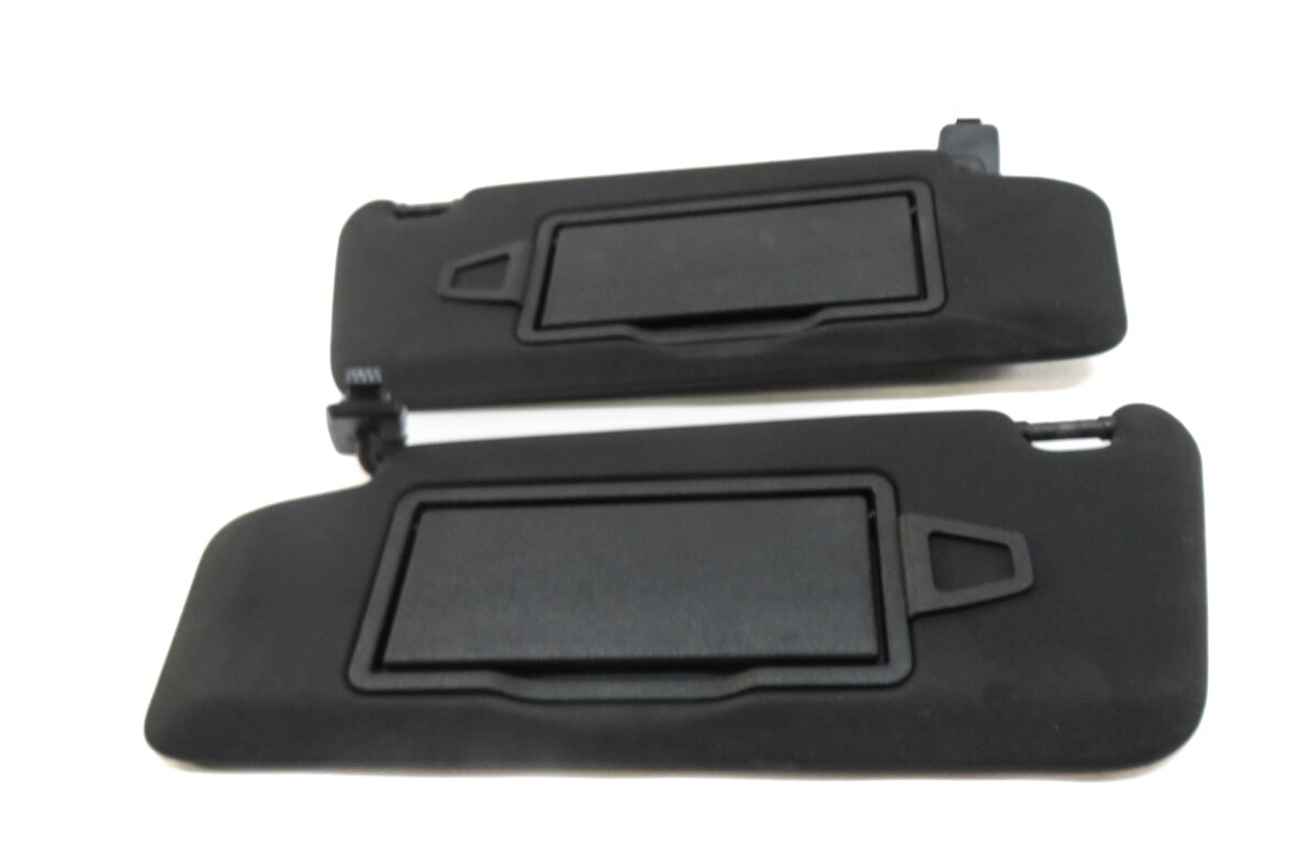 Thumbnail 5: 08-14 MERCEDES C230 C250 C300 C350 C63 FRONT LEFT & RIGHT SUNVISOR SET (BLACK)