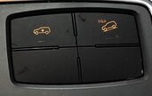 Thumbnail 2: 2013 MERCEDES GL450 (X166) DSR SUSPENSION RIDE HEIGHT CONTROL SWITCH BUTTON